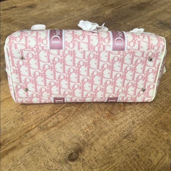 Christian Dior girly pink Boston bag - Picture 7 of 12